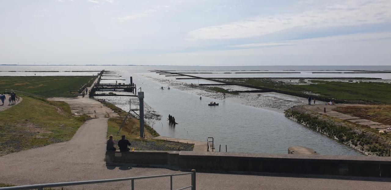 Emmelsbüll-Horsbüll Wohnmobilstellplatz Hemenswarft An Der Nordsee - Meerblick מראה חיצוני תמונה