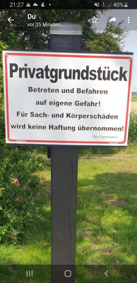 Emmelsbüll-Horsbüll Wohnmobilstellplatz Hemenswarft An Der Nordsee - Meerblick מראה חיצוני תמונה