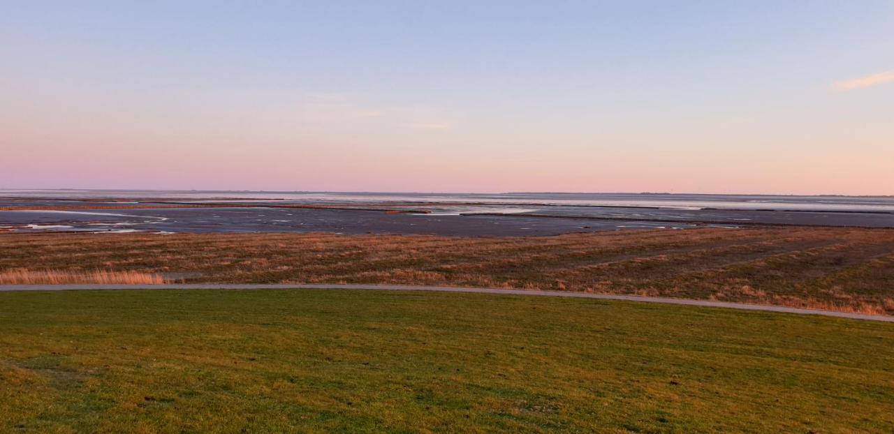 Emmelsbüll-Horsbüll Wohnmobilstellplatz Hemenswarft An Der Nordsee - Meerblick מראה חיצוני תמונה