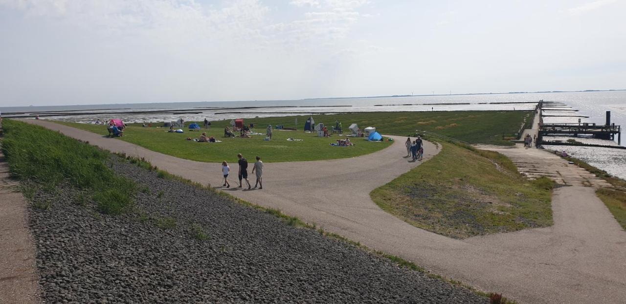 Emmelsbüll-Horsbüll Wohnmobilstellplatz Hemenswarft An Der Nordsee - Meerblick מראה חיצוני תמונה