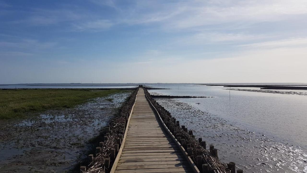 Emmelsbüll-Horsbüll Wohnmobilstellplatz Hemenswarft An Der Nordsee - Meerblick מראה חיצוני תמונה